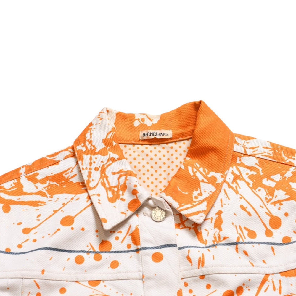 HERMES 04SS CHEVAL SURPRISE Cheval Surprise Denim Jacket Size ME Archive Margiela Period Good Condition Used 4a009395