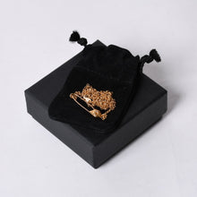 画像をギャラリービューアに読み込む, 新品未使用 CHROME HEARTS クロムハーツ SAFETY PIN ROLL CHAIN 22k セーフティーピン ネックレス 20インチ 重量12.56g 中古 4a000947