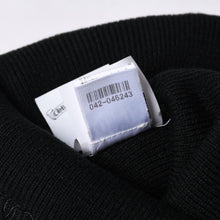 画像をギャラリービューアに読み込む, 新品未使用 CHROME HEARTS クロムハーツ ニットキャップ ビーニー CHロゴ 刺繍 ブラック アクリル ONE SIZE 中古 4a000694