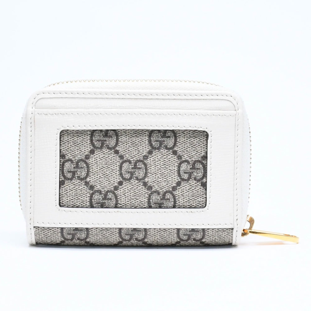 極美品 GUCCI グッチ コインケース ホースビット 小銭入れ 小物入れ GG柄 GGキャンバス 658549 ゴールド金具 中古 4a006055