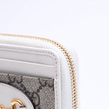 画像をギャラリービューアに読み込む, 極美品 GUCCI グッチ コインケース ホースビット 小銭入れ 小物入れ GG柄 GGキャンバス 658549 ゴールド金具 中古 4a006055