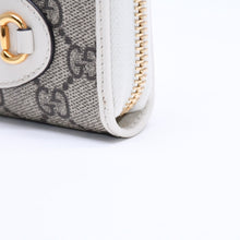 画像をギャラリービューアに読み込む, 極美品 GUCCI グッチ コインケース ホースビット 小銭入れ 小物入れ GG柄 GGキャンバス 658549 ゴールド金具 中古 4a006055