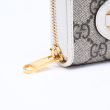画像をギャラリービューアに読み込む, 極美品 GUCCI グッチ コインケース ホースビット 小銭入れ 小物入れ GG柄 GGキャンバス 658549 ゴールド金具 中古 4a006055