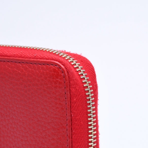 極美品 GUCCI グッチ ソーホー フリンジ コンパクトウォレット コインケース 593209 レザー 中古 4a006096