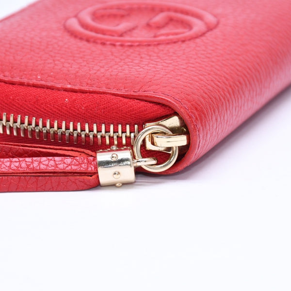 極美品 GUCCI グッチ ソーホー フリンジ コンパクトウォレット コインケース 593209 レザー 中古 4a006096