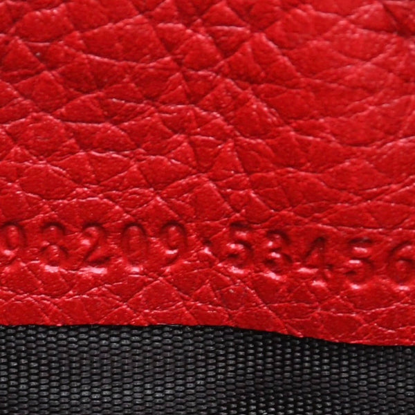極美品 GUCCI グッチ ソーホー フリンジ コンパクトウォレット コインケース 593209 レザー 中古 4a006096