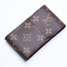 画像をギャラリービューアに読み込む, 極美品 LOUIS VUITTON ルイヴィトン モノグラム エテュイ シガレットケース ブラウン M63024 タバコケース iQOSケース PVC 中古 4a006010