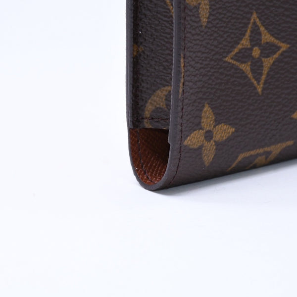 極美品 LOUIS VUITTON ルイヴィトン モノグラム エテュイ シガレットケース ブラウン M63024 タバコケース iQOSケース PVC 中古 4a006010