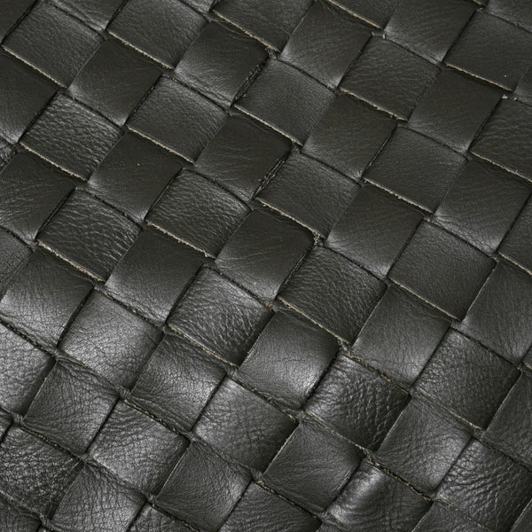 極美品 BOTTEGA VENETA ボッテガヴェネタ マキシ イントレチャート ハンドバッグ カーキ ダークグリーン P01824022C 中古 4a009349