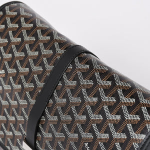 Very good condition GOYARD Belvedere MM bag shoulder bag BELVE3MMLTY02CG02P black silver metal fittings used 4a009592