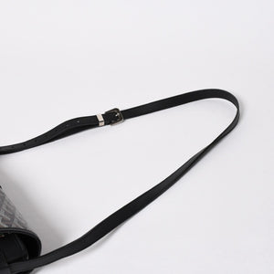 Very good condition GOYARD Belvedere MM bag shoulder bag BELVE3MMLTY02CG02P black silver metal fittings used 4a009592