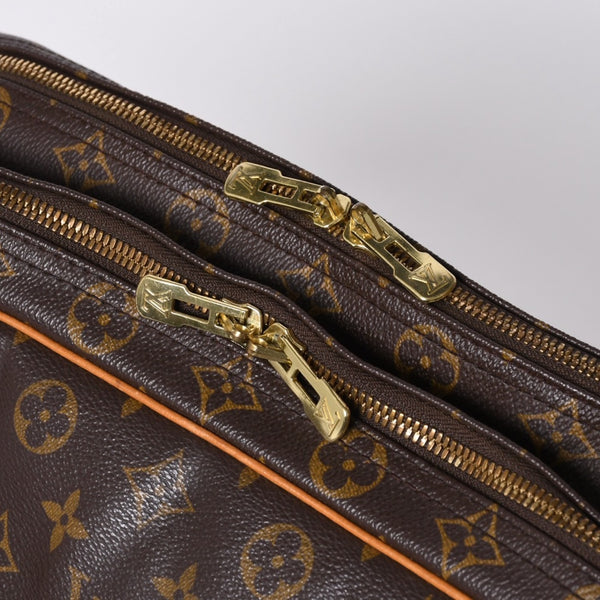 LOUIS VUITTON Shoulder Bag Reporter GM Monogram M45252 Brown Gold Hardware Good Condition Used 4a000868