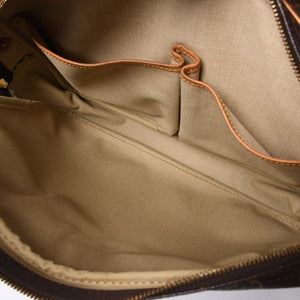LOUIS VUITTON Shoulder Bag Reporter GM Monogram M45252 Brown Gold Hardware Good Condition Used 4a000868