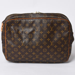LOUIS VUITTON Shoulder Bag Reporter GM Monogram M45252 Brown Gold Hardware Good Condition Used 4a000868
