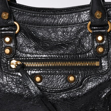 画像をギャラリービューアに読み込む, BALENCIAGA バレンシアガ ハンドバッグ バレンシアガ シティ 2WAY ショルダーバッグ ブラック レザー 811442 美品 中古 4a000692