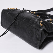 画像をギャラリービューアに読み込む, BALENCIAGA バレンシアガ ハンドバッグ バレンシアガ シティ 2WAY ショルダーバッグ ブラック レザー 811442 美品 中古 4a000692