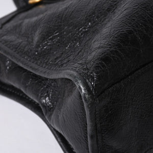 BALENCIAGA バレンシアガ ハンドバッグ バレンシアガ シティ 2WAY ショルダーバッグ ブラック レザー 811442 美品 中古 4a000692