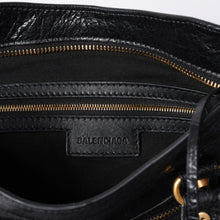 画像をギャラリービューアに読み込む, BALENCIAGA バレンシアガ ハンドバッグ バレンシアガ シティ 2WAY ショルダーバッグ ブラック レザー 811442 美品 中古 4a000692