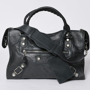 BALENCIAGA バレンシアガ ジャイアント シティ 173084・1202 527589 Hand Bag ハンドバッグ 2WAY レザー 美品 中古 4a000515