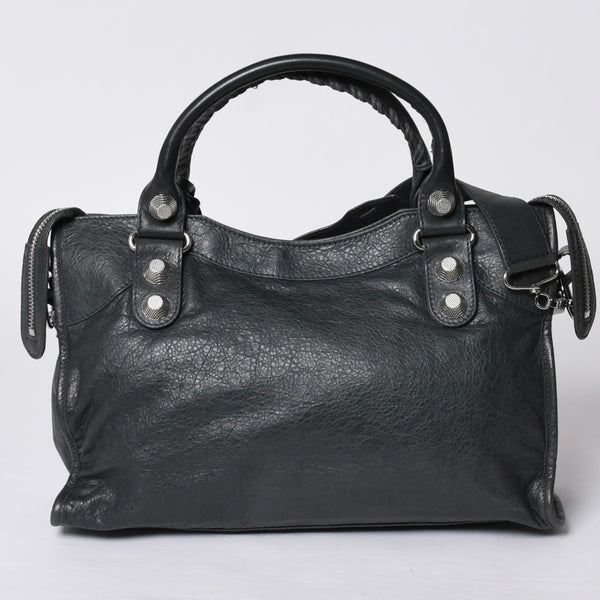 BALENCIAGA バレンシアガ ジャイアント シティ 173084・1202 527589 Hand Bag ハンドバッグ 2WAY レザー 美品 中古 4a000515
