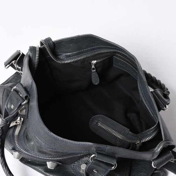 BALENCIAGA バレンシアガ ジャイアント シティ 173084・1202 527589 Hand Bag ハンドバッグ 2WAY レザー 美品 中古 4a000515