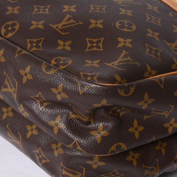LOUIS VUITTON Shoulder Bag Reporter GM Monogram M45252 Brown Gold Hardware Good Condition Used 4a000868