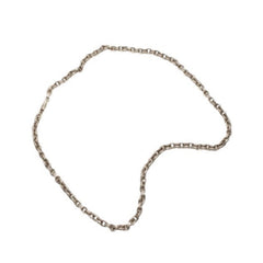 極美品 CHROME HEARTS クロムハーツ 20inch PAPER CHAIN NECKLACE 20インチ ペーパーチェーンネックレス 重量約37.12g 中古 4a000960