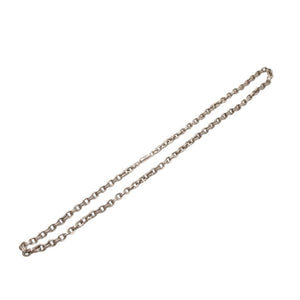 極美品 CHROME HEARTS クロムハーツ 20inch PAPER CHAIN NECKLACE 20インチ ペーパーチェーンネックレス 重量約37.12g 中古 4a000960