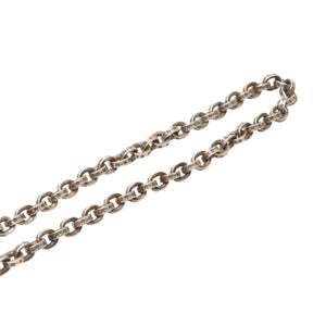極美品 CHROME HEARTS クロムハーツ 20inch PAPER CHAIN NECKLACE 20インチ ペーパーチェーンネックレス 重量約37.12g 中古 4a000960