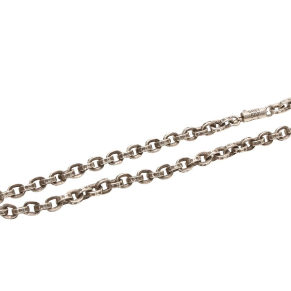 極美品 CHROME HEARTS クロムハーツ 20inch PAPER CHAIN NECKLACE 20インチ ペーパーチェーンネックレス 重量約37.12g 中古 4a000960