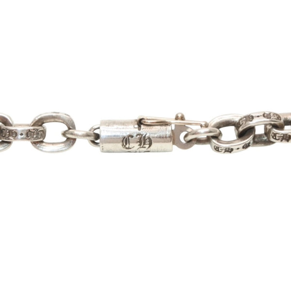 極美品 CHROME HEARTS クロムハーツ 20inch PAPER CHAIN NECKLACE 20インチ ペーパーチェーンネックレス 重量約37.12g 中古 4a000960