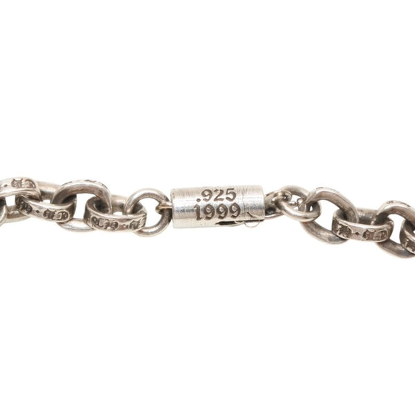 極美品 CHROME HEARTS クロムハーツ 20inch PAPER CHAIN NECKLACE 20インチ ペーパーチェーンネックレス 重量約37.12g 中古 4a000960
