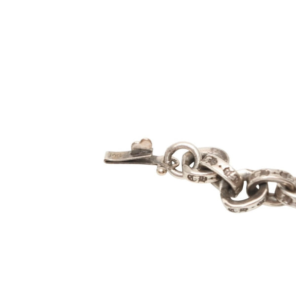 極美品 CHROME HEARTS クロムハーツ 20inch PAPER CHAIN NECKLACE 20インチ ペーパーチェーンネックレス 重量約37.12g 中古 4a000960