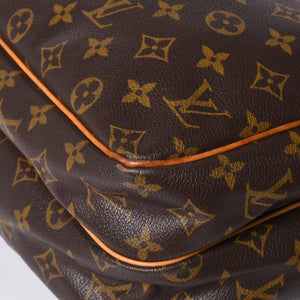 LOUIS VUITTON Shoulder Bag Reporter GM Monogram M45252 Brown Gold Hardware Good Condition Used 4a000868