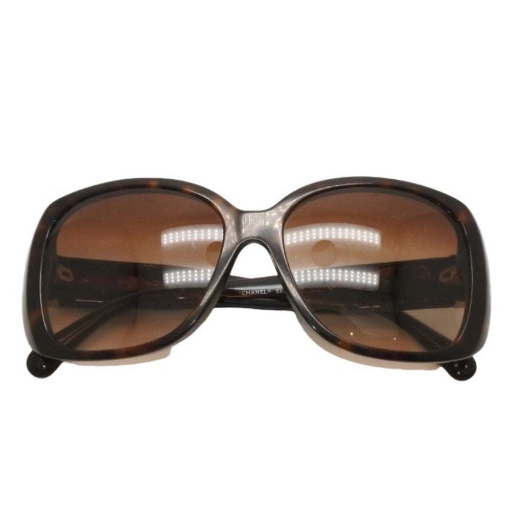 CHANEL シャネル サングラス アイウェア 5234-Q-A c.714/3B サイズ57□16 135 ココマーク ターンロックテンプル べっ甲カラー 美品 中古 4a000794