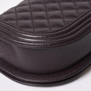 新品同様 CHANEL シャネル ボーイシャネル スモール チェーンショルダーバッグ AS3350 ランダム番台 ココマーク キャビアスキン 中古 4a009758