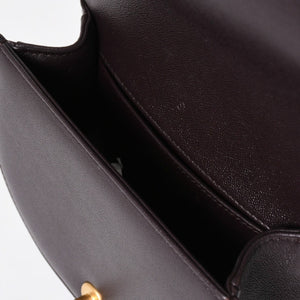 新品同様 CHANEL シャネル ボーイシャネル スモール チェーンショルダーバッグ AS3350 ランダム番台 ココマーク キャビアスキン 中古 4a009758