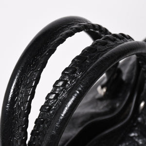 Very Good Condition BALENCIAGA Balenciaga 2WAY Handbag Shoulder Bag Le City Lambskin 823058 Used 4a009610