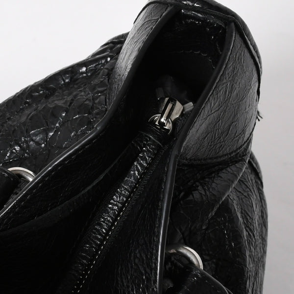 Very Good Condition BALENCIAGA Balenciaga 2WAY Handbag Shoulder Bag Le City Lambskin 823058 Used 4a009610