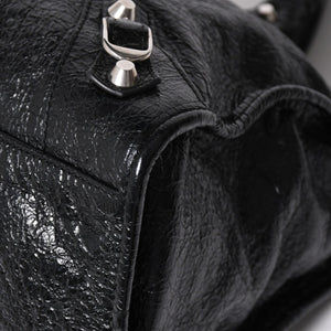 Very Good Condition BALENCIAGA Balenciaga 2WAY Handbag Shoulder Bag Le City Lambskin 823058 Used 4a009610