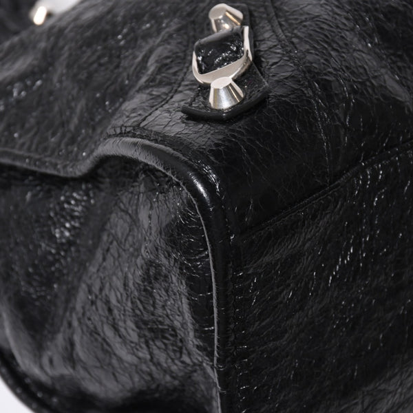 Very Good Condition BALENCIAGA Balenciaga 2WAY Handbag Shoulder Bag Le City Lambskin 823058 Used 4a009610