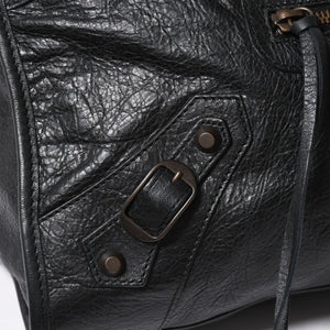 Very Good Condition BALENCIGA Balenciaga The Part Time 2WAY Handbag Shoulder Bag 168028 Black Used 4a009617