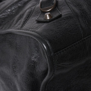 Very Good Condition BALENCIGA Balenciaga The Part Time 2WAY Handbag Shoulder Bag 168028 Black Used 4a009617