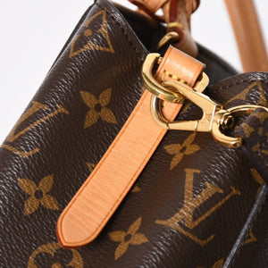 極美品 LOUIS VUITTON ルイヴィトン モンテーニュBB モノグラム ハンドバッグ ショルダーバッグ M41055 ブラウン 中古 4a009614