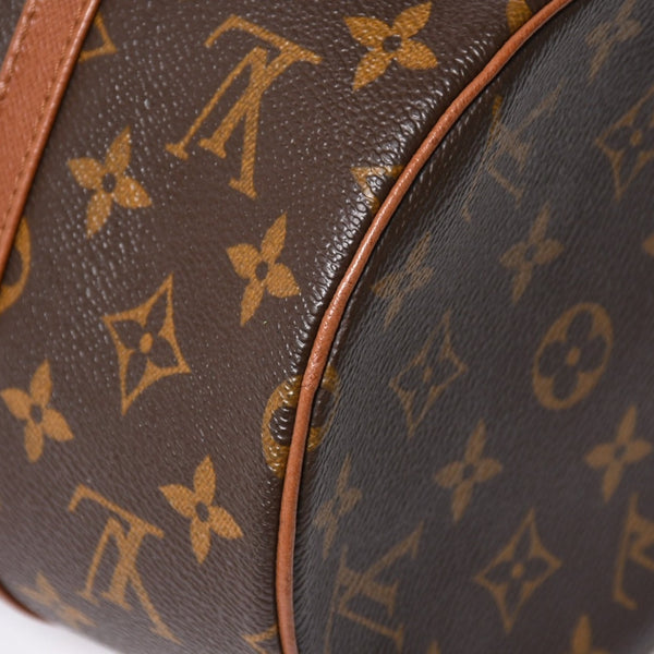 Very Good Condition LOUIS VUITTON Papillon 30 GM Handbag M51365 Monogram Gold Hardware Old Model Cylindrical Used 4a009613