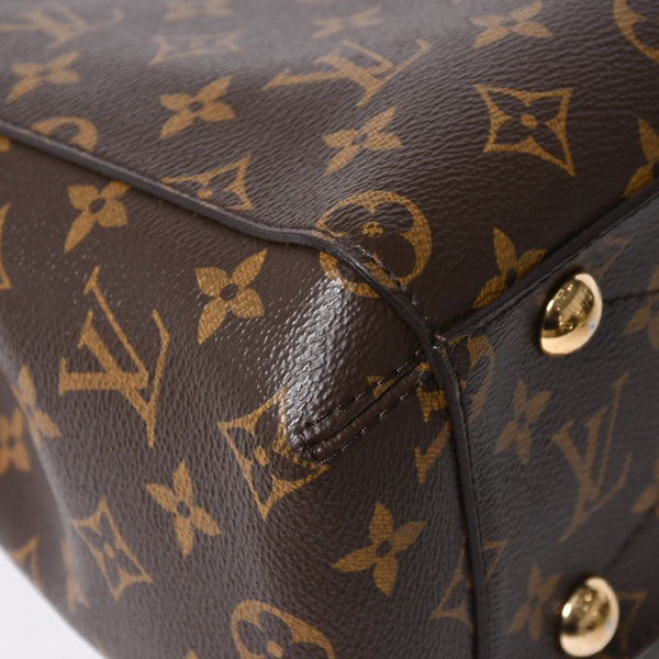 極美品 LOUIS VUITTON ルイヴィトン モンテーニュBB モノグラム ハンドバッグ ショルダーバッグ M41055 ブラウン 中古 4a009614