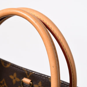 極美品 LOUIS VUITTON ルイヴィトン モンテーニュMM モノグラム ハンドバッグ M41056 ブラウン 中古 4a009615