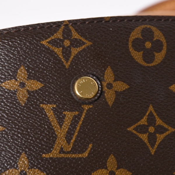 極美品 LOUIS VUITTON ルイヴィトン モンテーニュMM モノグラム ハンドバッグ M41056 ブラウン 中古 4a009615