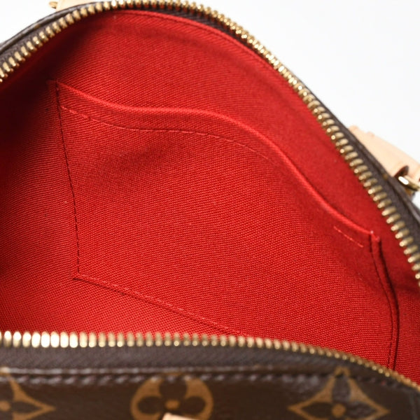 新品未使用 LOUIS VUITTON ルイヴィトン ハンドバッグ M45948 スピーディバンドリエール 20 ブラウン モノグラム 中古 4a009589