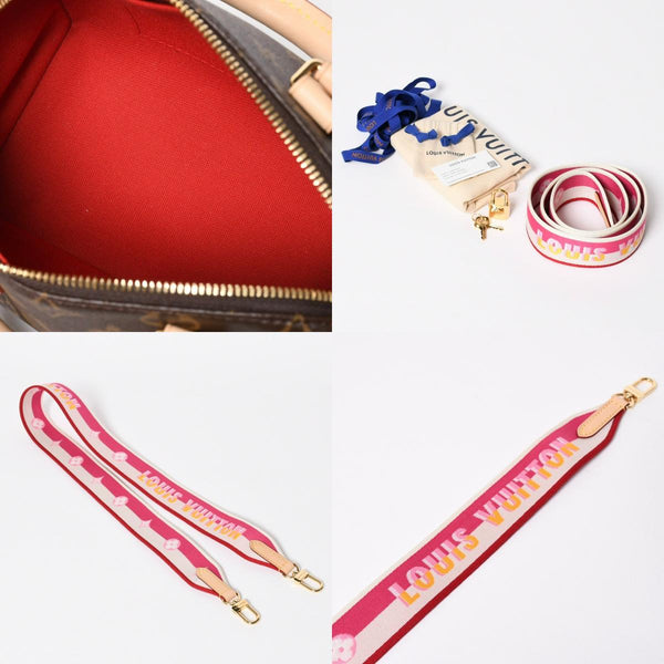 新品未使用 LOUIS VUITTON ルイヴィトン ハンドバッグ M45948 スピーディバンドリエール 20 ブラウン モノグラム 中古 4a009589